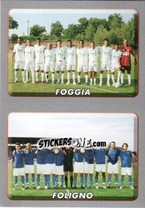 Cromo Squadra (Foggia/Foligno) - Calciatori 2008-2009 - Panini