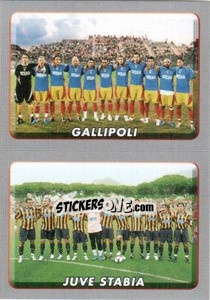 Sticker Squadra(Gallipoli/Juve Stabia) - Calciatori 2008-2009 n. 650 - Panini