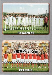 Sticker Squadra(Paganese/Perugia) - Calciatori 2008-2009 - Panini