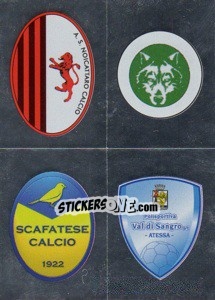 Sticker Scudetto(Noicattaro/pescina/scafatese/val Di Sangro) - Calciatori 2008-2009 n. 671 - Panini