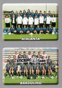 Sticker Squadra(Atalanta/Bardolino) - Calciatori 2008-2009 - Panini