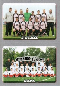 Sticker Squadra(Riozzese/Roma) - Calciatori 2008-2009 - Panini
