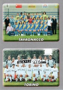 Sticker Squadra(Tavagnacco/Torino) - Calciatori 2008-2009 - Panini