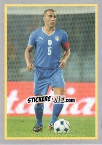 Cromo VERSO IL SUDAFRICA - Calciatori 2008-2009 - Panini