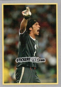 Sticker Verso Il Sudafrica (Buffon) - Calciatori 2008-2009 n. 681 - Panini