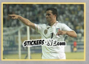 Sticker VERSO IL SUDAFRICA - Calciatori 2008-2009 - Panini