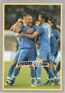 Sticker Verso Il Sudafrica - Calciatori 2008-2009 n. 683 - Panini