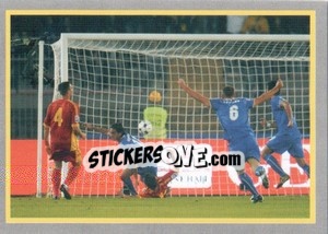 Sticker Verso Il Sudafrica - Calciatori 2008-2009 n. 684 - Panini