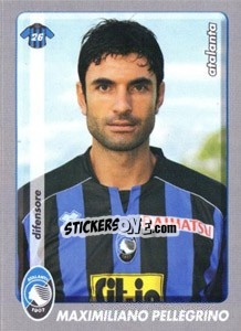 Sticker Maximiliano Pellegrino - Calciatori 2008-2009 - Panini