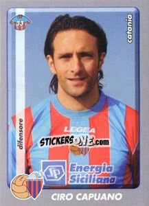 Sticker Ciro Capuano - Calciatori 2008-2009 - Panini