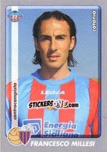 Cromo Francesco Millesi - Calciatori 2008-2009 - Panini