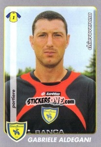 Sticker Gabriele Aldegani - Calciatori 2008-2009 n. A25 - Panini
