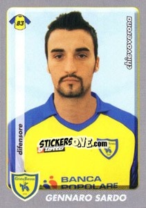 Sticker Gennaro Sardo - Calciatori 2008-2009 - Panini
