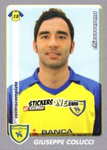 Cromo Giuseppe Colucci - Calciatori 2008-2009 - Panini