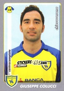 Sticker Giuseppe Colucci - Calciatori 2008-2009 n. A28 - Panini