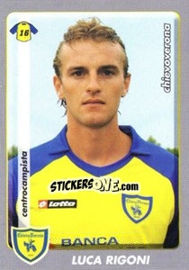 Sticker Luca Rigoni - Calciatori 2008-2009 n. A29 - Panini