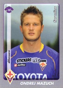 Sticker Ondrej Mazuch - Calciatori 2008-2009 - Panini