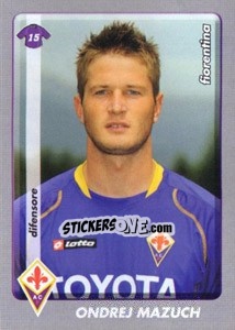 Sticker Ondrej Mazuch - Calciatori 2008-2009 n. A32 - Panini