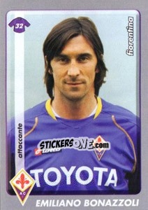 Sticker Emiliano Bonazzoli - Calciatori 2008-2009 n. A35 - Panini
