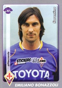 Figurina Emiliano Bonazzoli - Calciatori 2008-2009 - Panini