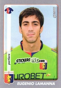 Sticker Eugenio Lamanna - Calciatori 2008-2009 n. A37 - Panini