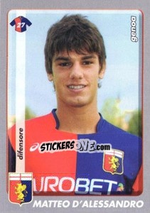Sticker Matteo D'Alessandro - Calciatori 2008-2009 n. A38 - Panini