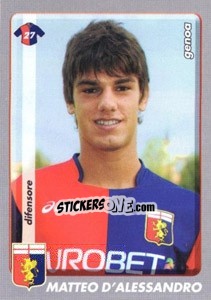 Cromo Matteo D'Alessandro - Calciatori 2008-2009 - Panini