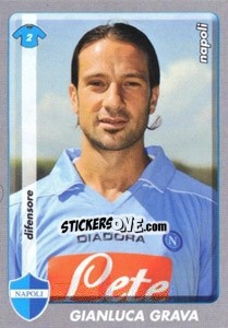Sticker Gianluca Grava - Calciatori 2008-2009 n. A75 - Panini