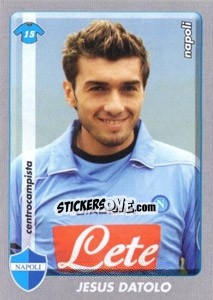 Cromo Jesus Datolo - Calciatori 2008-2009 - Panini