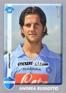 Sticker Andrea Russotto - Calciatori 2008-2009 n. A78 - Panini