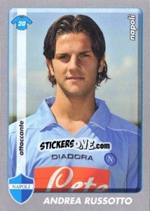 Figurina Andrea Russotto - Calciatori 2008-2009 - Panini