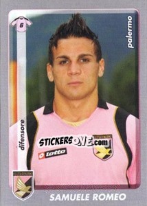 Cromo Samuele Romeo - Calciatori 2008-2009 - Panini