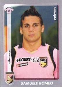 Figurina Samuele Romeo - Calciatori 2008-2009 - Panini