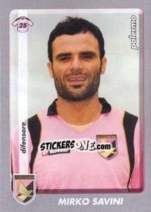 Sticker Mirko Savini - Calciatori 2008-2009 - Panini