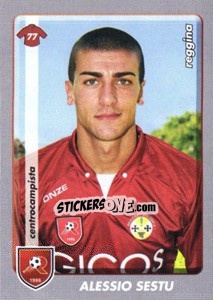 Cromo Alessio Sestu - Calciatori 2008-2009 - Panini