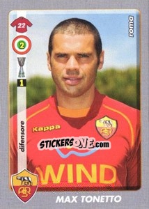 Sticker Max Tonetto - Calciatori 2008-2009 - Panini