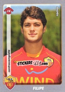 Sticker Filipe - Calciatori 2008-2009 - Panini