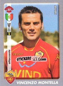 Sticker Vincenzo Montella - Calciatori 2008-2009 n. A96 - Panini