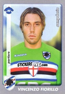 Cromo Vincenzo Fiorillo - Calciatori 2008-2009 - Panini