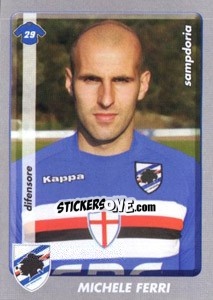 Sticker Michele Ferri - Calciatori 2008-2009 n. A99 - Panini