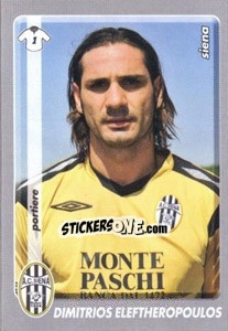 Sticker Dimitrios Eleftheropoulos - Calciatori 2008-2009 n. A103 - Panini