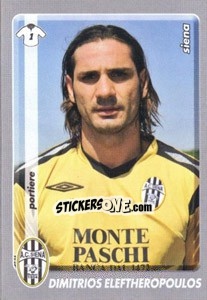 Figurina Dimitrios Eleftheropoulos - Calciatori 2008-2009 - Panini