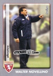 Sticker Walter Novellino - Calciatori 2008-2009 n. A109 - Panini