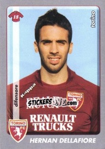 Sticker Hernan Dellafiore - Calciatori 2008-2009 - Panini