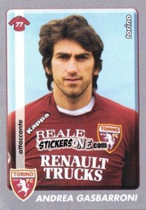 Sticker Andrea Gasbarroni - Calciatori 2008-2009 n. A113 - Panini