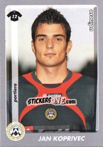 Sticker Jan Koprivec - Calciatori 2008-2009 n. A115 - Panini