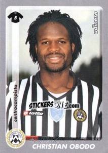 Sticker Christian Obodo - Calciatori 2008-2009 - Panini