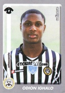 Sticker Odion Ighaldo - Calciatori 2008-2009 n. A120 - Panini