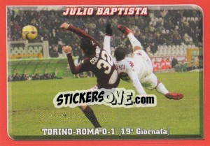 Figurina Il Goal - Júlio Baptista - Calciatori 2008-2009 - Panini