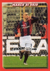 Sticker Il Cannoniere - Marco Di Vaio - Calciatori 2008-2009 n. V2 - Panini